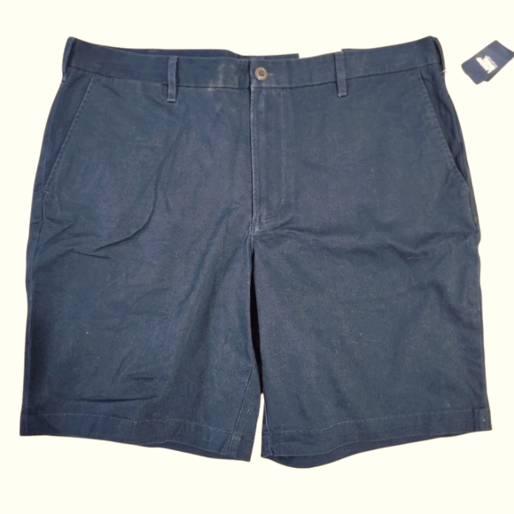NWT Lands' End‎ Blue Casual Shorts 9" inseam men's Size 38